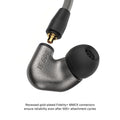 Sennheiser IE 600 Audiophile Wired in-Ear Monitors – TrueResponse Transducers for Balanced Sound, Dual-Resonator Chamber Technology, Detachable Cable with Flexible Ear Hooks, 2-Year Warranty