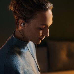 Sennheiser IE 600 Audiophile Wired in-Ear Monitors – TrueResponse Transducers for Balanced Sound, Dual-Resonator Chamber Technology, Detachable Cable with Flexible Ear Hooks, 2-Year Warranty