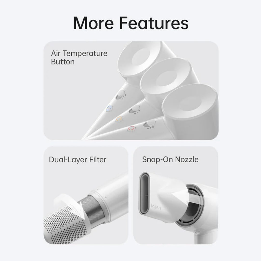 Laifen SE Lite Hair Dryer — High-Speed Ionic Hair Dryer