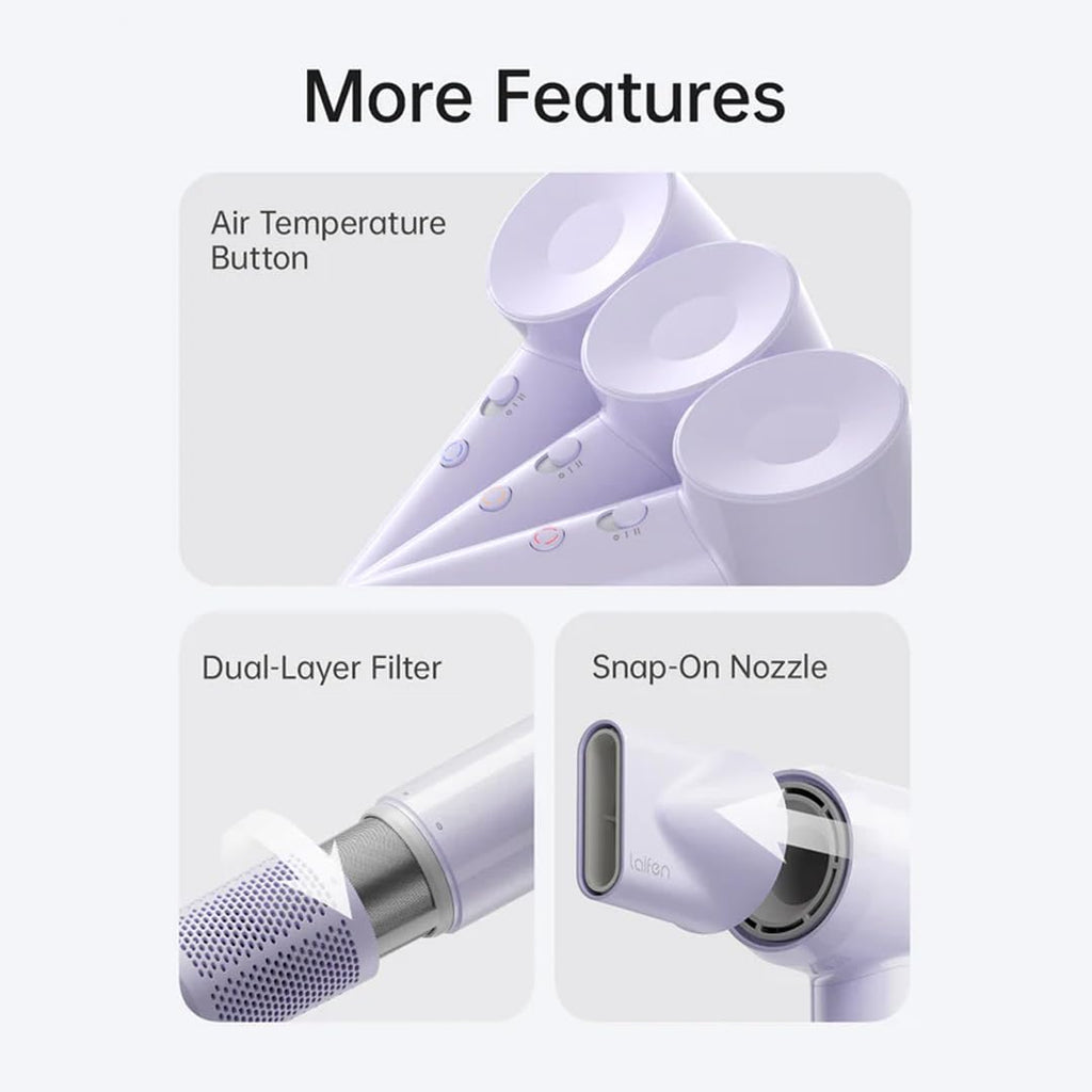 Laifen SE Lite Hair Dryer — High-Speed Ionic Hair Dryer