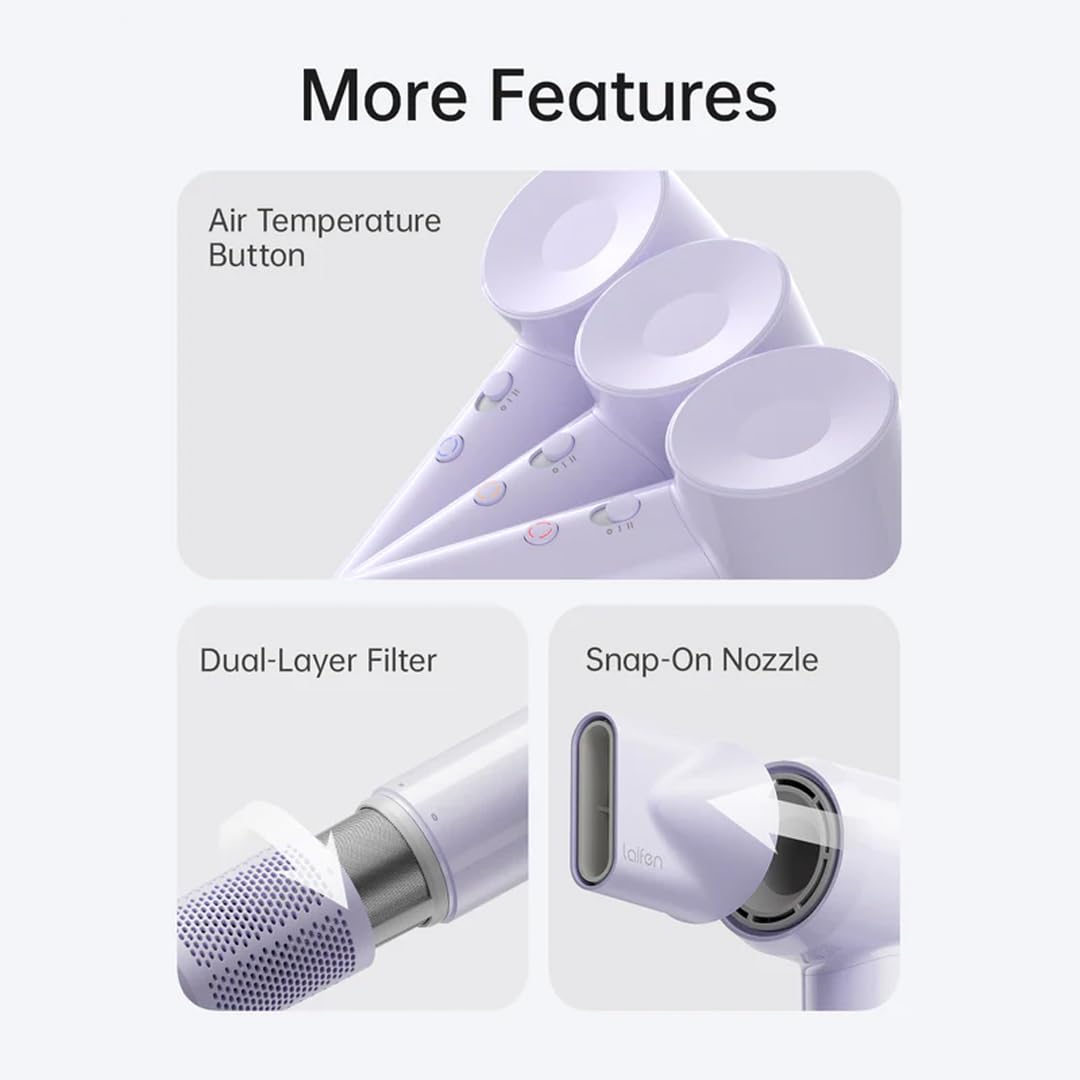 Laifen SE Lite Hair Dryer — High-Speed Ionic Hair Dryer