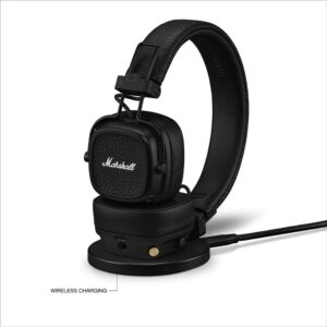 Marshall Major V Wireless On-Ear Bluetooth Headphones – Black