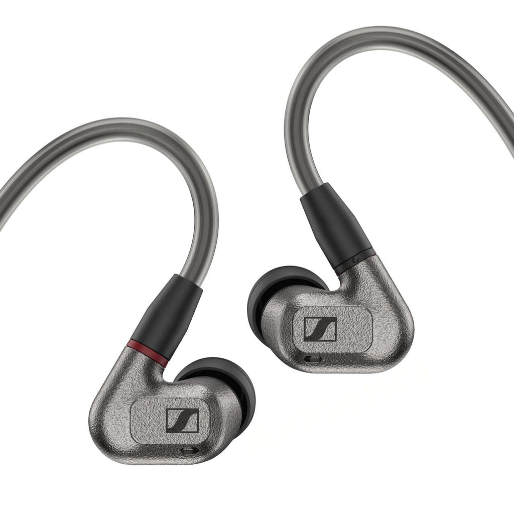 Sennheiser IE 600 Audiophile Wired in-Ear Monitors – TrueResponse Transducers for Balanced Sound, Dual-Resonator Chamber Technology, Detachable Cable with Flexible Ear Hooks, 2-Year Warranty