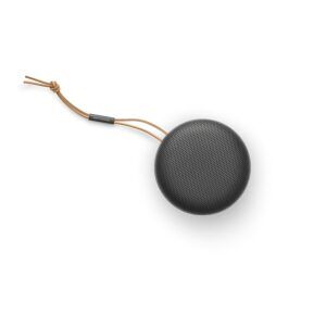 Bang & Olufsen Beosound A1 (2nd Generation) Portable Bluetooth Speaker with Alexa Voice Support, Triple-Mic Call Clarity, IP67 Dust & Water Resistance – Black