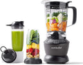 Nutribullet 1200W Combo Blender — Multi-Function Blending System with Pitcher & Cups (Dark Grey)