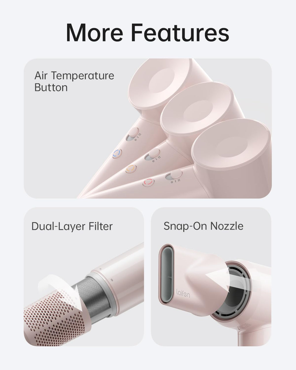 Laifen SE Lite Hair Dryer — High-Speed Ionic Hair Dryer