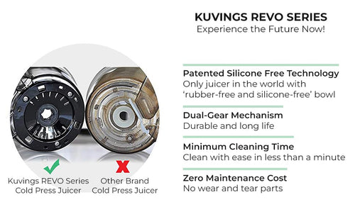 Kuvings REVO830 Cold Press Juicer — Advanced Whole Fruit Slow Juicing System