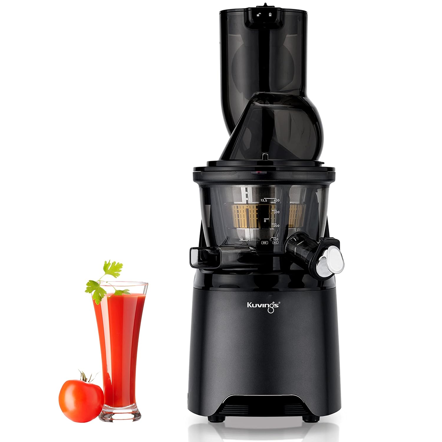 Kuvings EVO810 Cold Press Juicer — Professional Whole Slow Juicing System (Black)