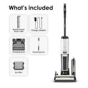 Tineco Floor ONE S7 Steam Cordless Wet & Dry Vacuum, 3-in-1 Steam Mop & Floor Washer