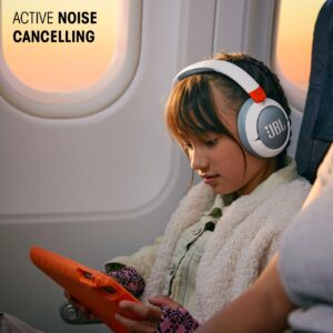 JBL Junior 470NC Over-Ear Bluetooth Headphones for Kids with ANC & Safe Listening
