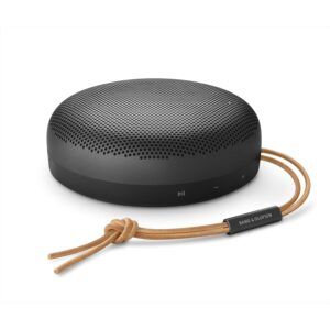 Bang & Olufsen Beosound A1 (2nd Generation) Portable Bluetooth Speaker with Alexa Voice Support, Triple-Mic Call Clarity, IP67 Dust & Water Resistance – Black