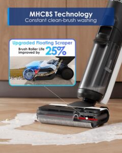 Tineco Floor ONE Switch S6 – Cordless Wet & Dry Vacuum Cleaner with 5-in-1 Smart Mop, FlashDry Self-Cleaning, MHCBS Technology, Dual-Edge Cleaning, 2-Year Warranty