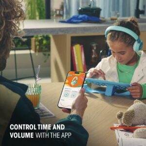 JBL Junior 320BT Bluetooth On-Ear Headphones with JBL Safe Sound for Children