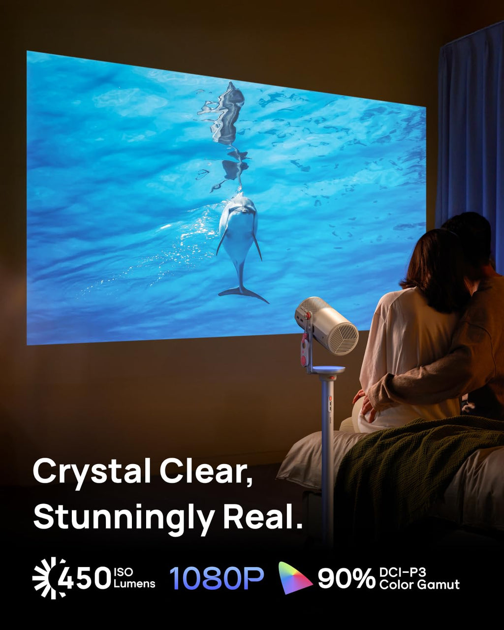 XGIMI MoGo 4 — Portable Full HD Smart Projector with Google TV & Harman Kardon Sound