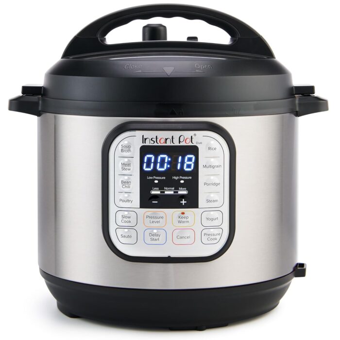 Instant Pot 321 Duo 6 6QT (5.7L), SS304 Stainless Steel Inner Pot, 7-in-1 Electric Pressure Cooker, Slow Cooker, Rice Cooker, Steamer, Saute, Yogurt Maker and Keep Warmer, Automatic Rice Cooker