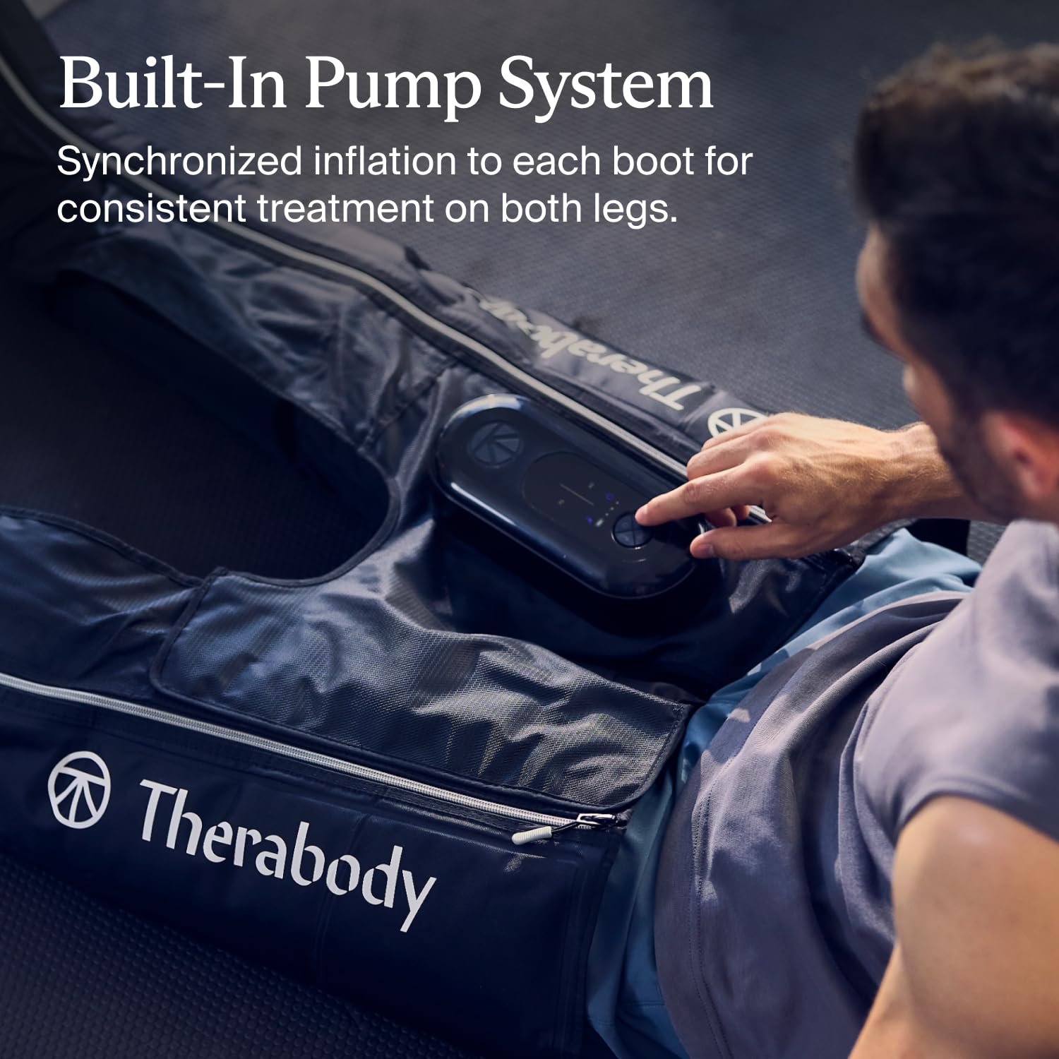 Therabody JetBoots Prime — Wireless Compression Recovery Boots (Medium)