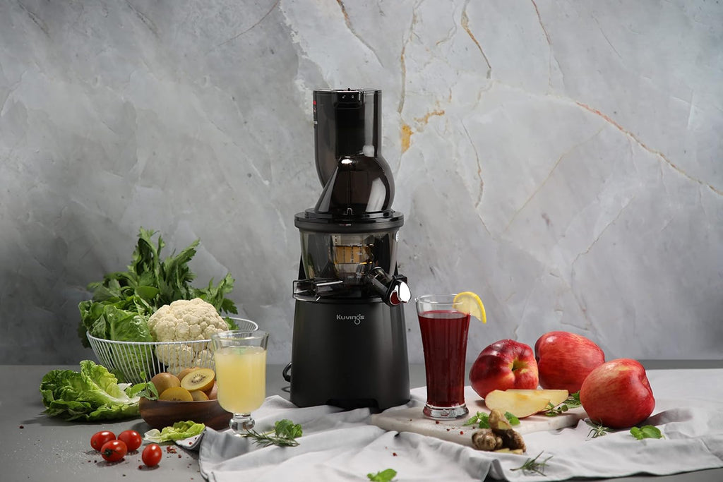 Kuvings EVO810 Cold Press Juicer — Professional Whole Slow Juicing System (Black)