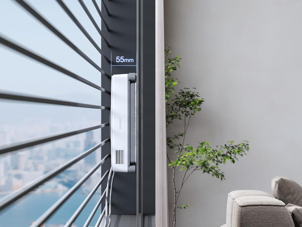 ECOVACS WINBOT — Smart Window Cleaning Robot with Ultrasonic Spray