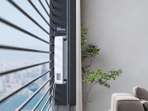 ECOVACS WINBOT — Smart Window Cleaning Robot with Ultrasonic Spray