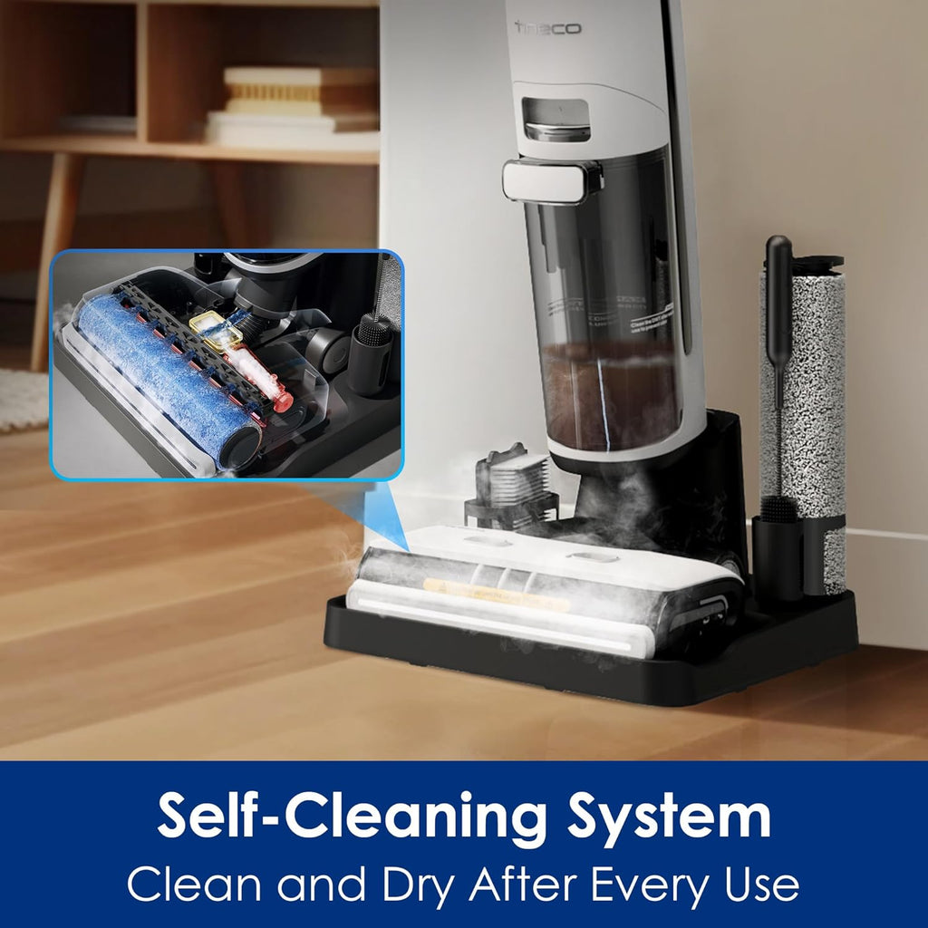 Tineco Floor ONE S7 Steam Cordless Wet & Dry Vacuum, 3-in-1 Steam Mop & Floor Washer