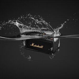 Marshall Emberton II Compact Portable Bluetooth Speaker Featuring 360° Sound, IP67 Dust & Waterproof Protection and 32+ Hours of Playtime