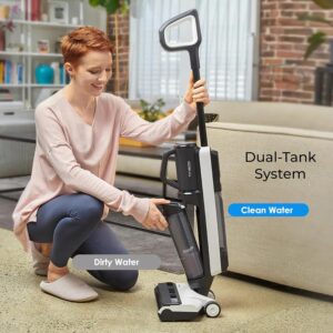 Tineco S5 Combo – Cordless Wet & Dry Vacuum Cleaner with Handvac Conversion, Lightweight & Self-Propelled, Hands-Free Self-Cleaning, iLoop Smart Sensor, Tough Stain Removal, Auto Floor Washing
