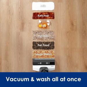Tineco Floor ONE S5 Plus – Smart Cordless Wet & Dry Vacuum & Mop for Hard Floors, Tackles Tough Stains & Pet Hair, Patented iLoop Sensor with Self-Cleaning Brush, 2-Year Warranty (Black)
