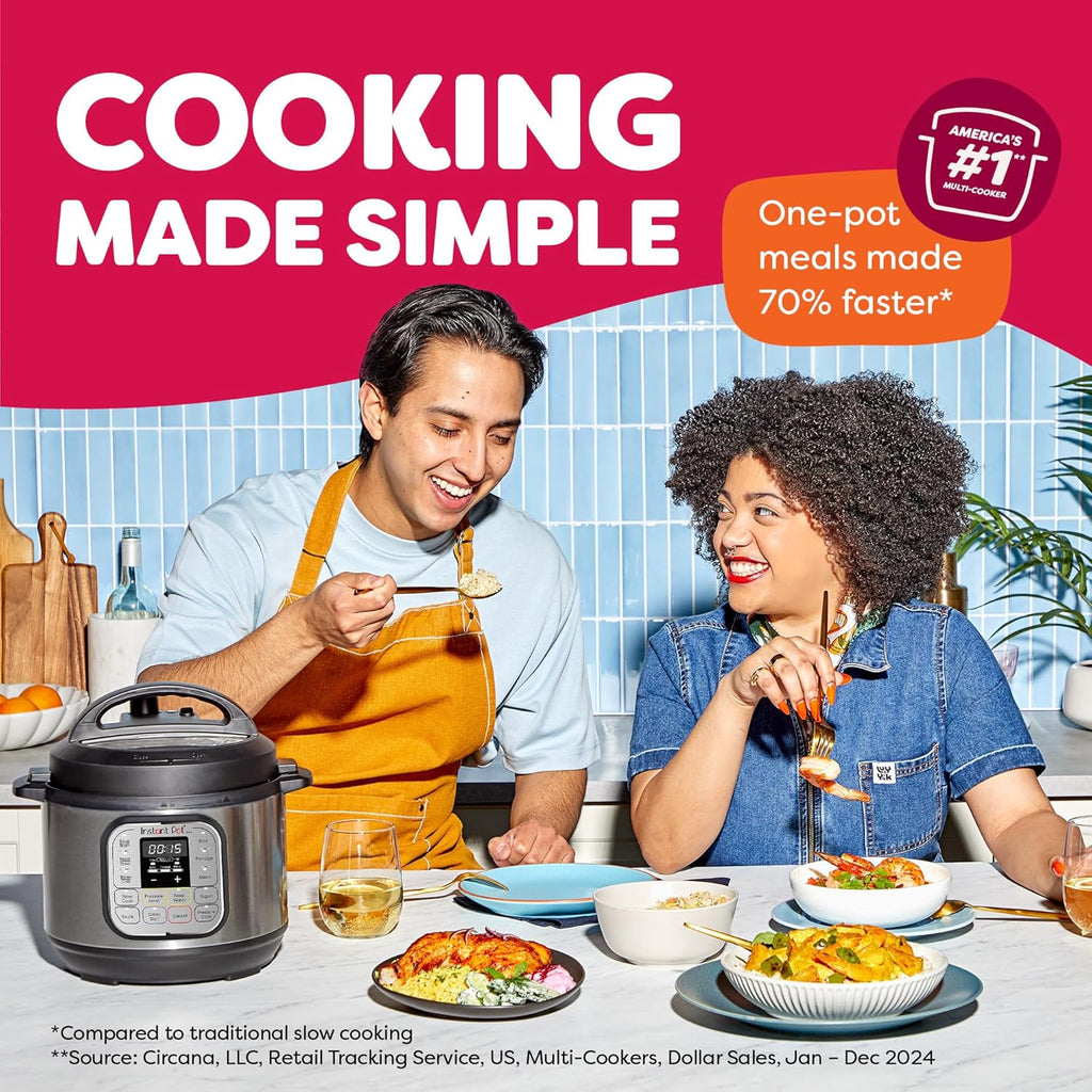 Instant Pot Duo 3QT — 7-in-1 Electric Pressure Cooker & Multi-Cooker
