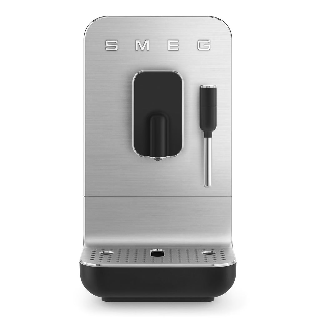Smeg Fully Automatic Black Coffee Machine with Steam Function