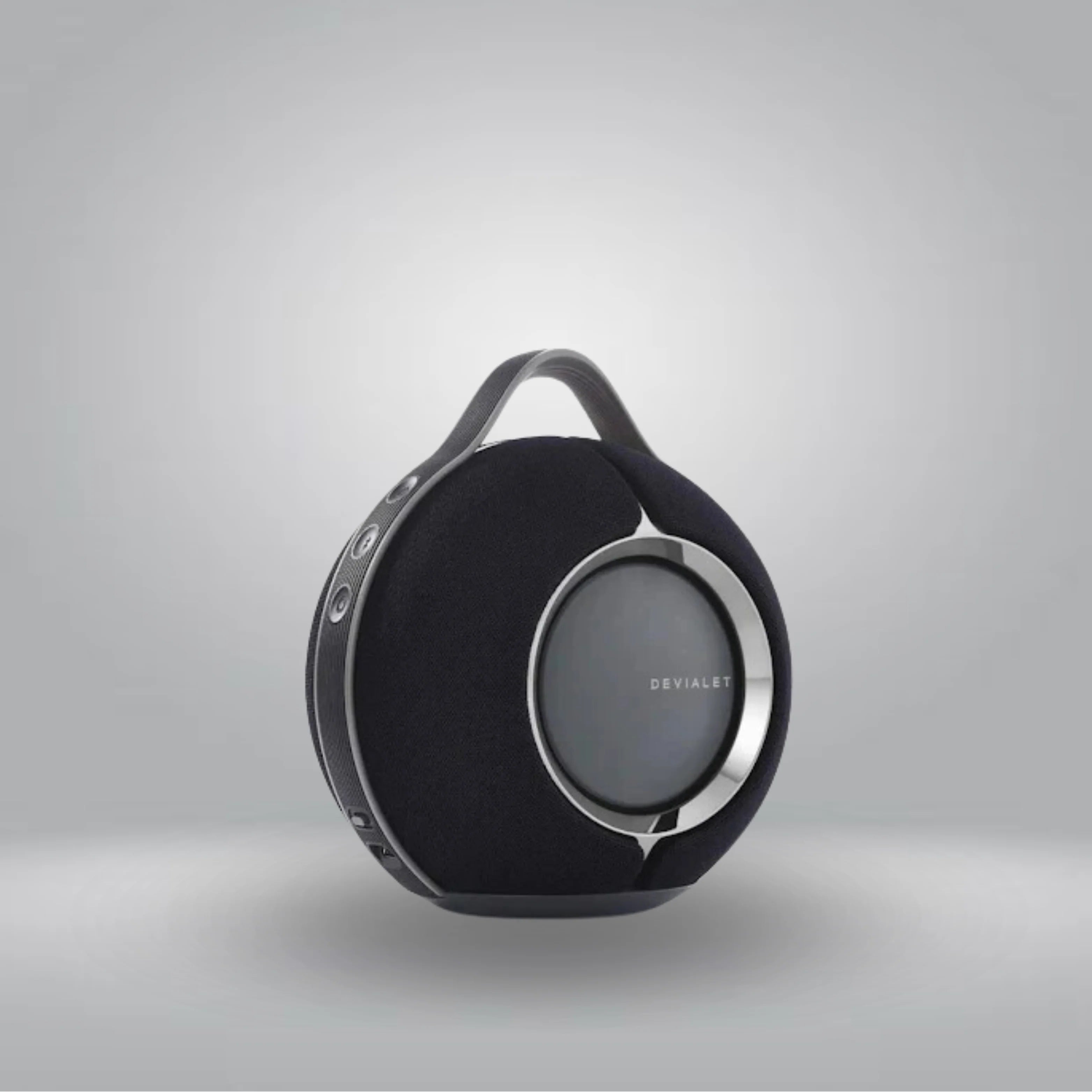 Devialet Mania Smart Portable Speaker – Alexa Enabled, 360° Stereo Sound-Deep Black