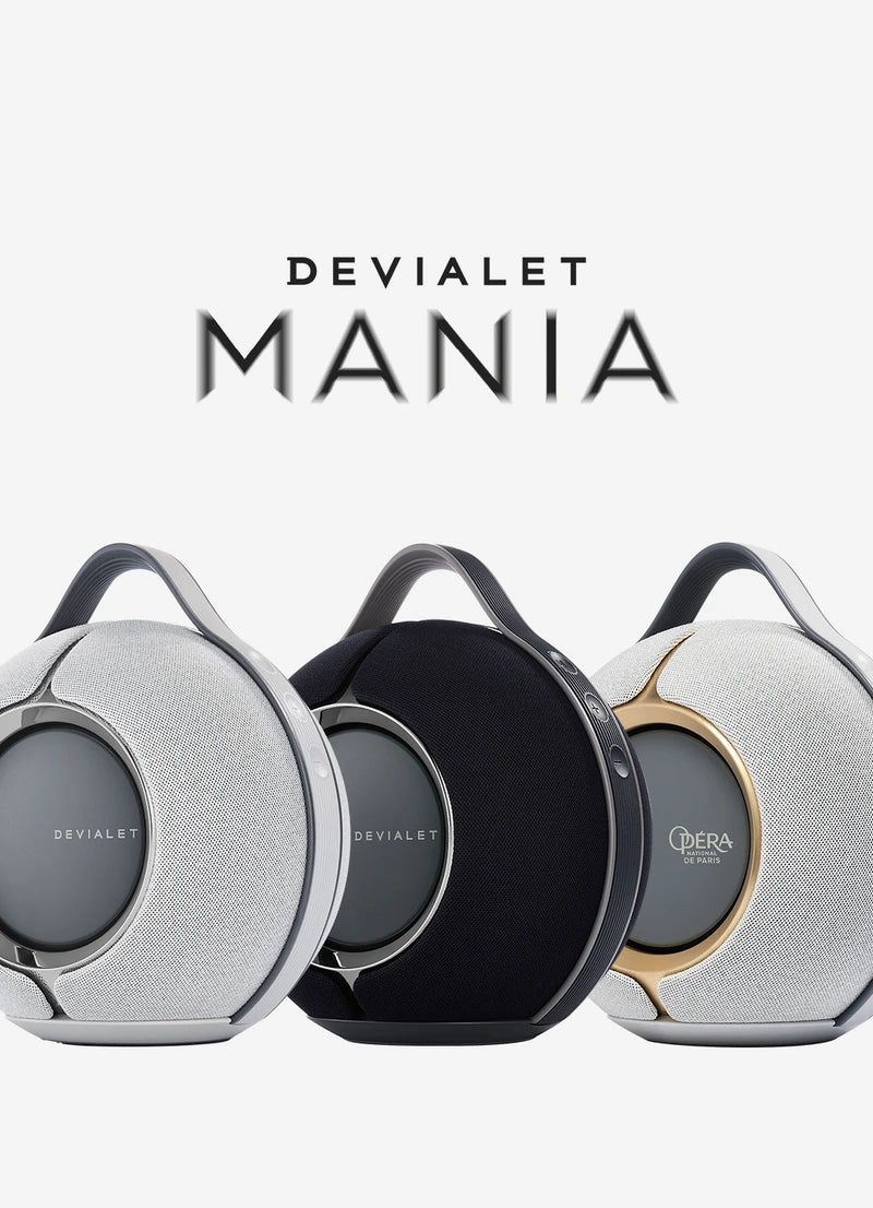 Devialet Mania Smart Portable Speaker – Alexa Enabled, 360° Stereo Sound