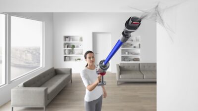 Dyson V11 Absolute Cordless Vacuum Cleaner – 185 AirWatt Powerful Suction, Bagless, 3 Power Modes, LCD Display, 60-Min Runtime, 0.77L Bin, 2-Year Warranty with Accidental Damage Protection