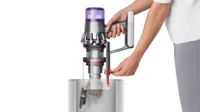 Dyson V11 Absolute Cordless Vacuum Cleaner – 185 AirWatt Powerful Suction, Bagless, 3 Power Modes, LCD Display, 60-Min Runtime, 0.77L Bin, 2-Year Warranty with Accidental Damage Protection