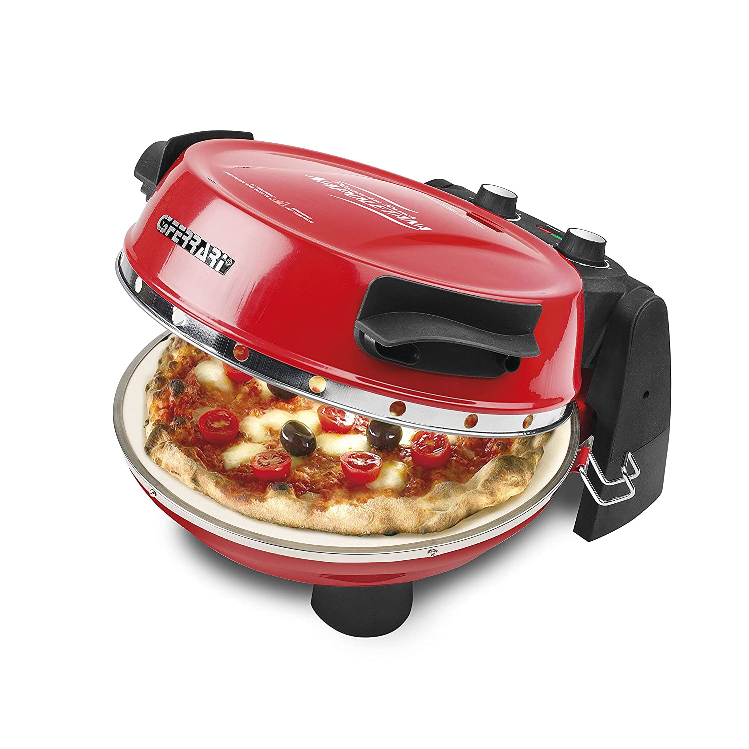 G3 Ferrari Napoletana Red Pizza Maker