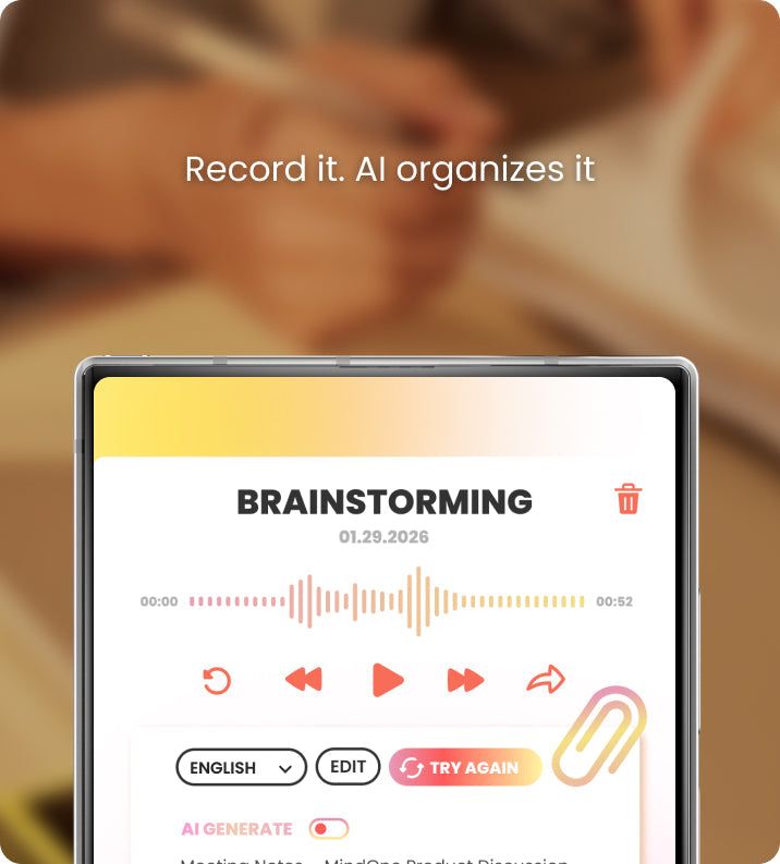 MindOne Pro — AI Smartphone with AMOLED Display & 180° Rotating Camera