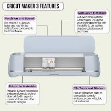 Cricut Explore 3 DIY Crafting Machine Bundle – Create Custom Vinyl Decals & More