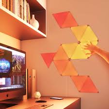 Nanoleaf Shapes Triangles Smart Lighting Kit – 9 LED Panels