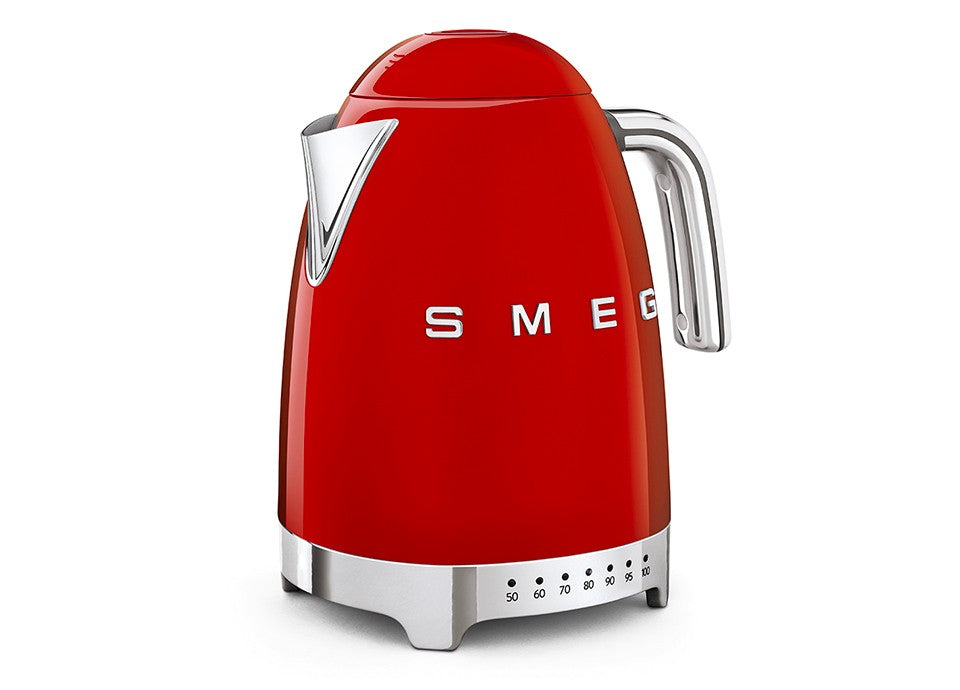 Smeg Stainless Steel Electric Kettle – 1.7L Fast-Boil, Cordless & Safe Design