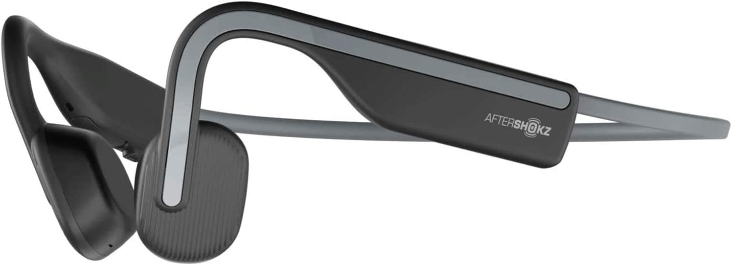 Shokz OpenMove Wireless Open-Ear Bone Conduction Bluetooth Headphones – Black